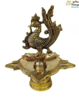 Brass Hamsa Lamp