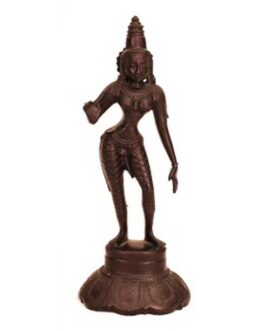 Oxidized Sivagami Idol