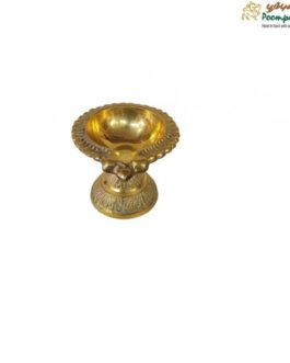 Brass kubera lamp
