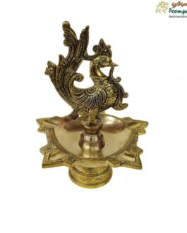 Brass hamsa Lamp