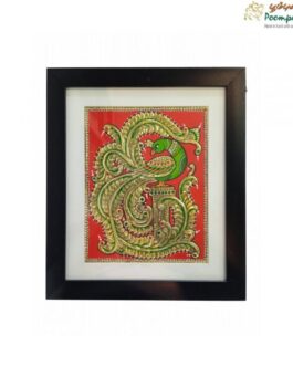 Tanjore Painting Peacock