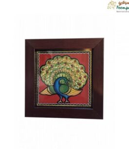 Tanjore Painting Peacock
