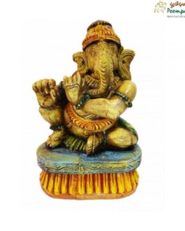 Wooden Flute Ganesh