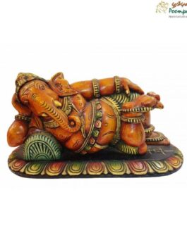 Wooden Colour Ganesh
