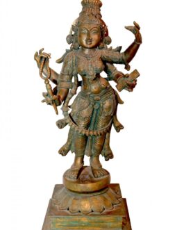 Bronze Standing Saraswathi