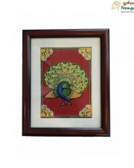 Tanjore Painting Peacock