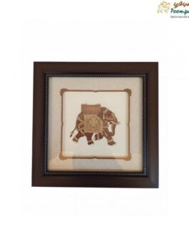 Wooden Painting Elephant