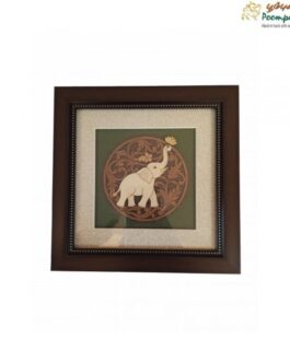 Wooden Painting Elephant