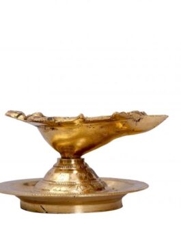 Brass Parrot Agal Lamp