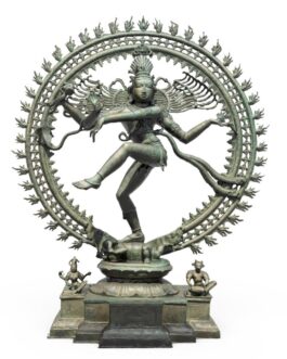 Bronze Nataraja saraswathi nandhi