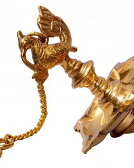 Brass Annam Hanging Lamp