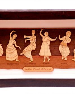 Wooden painting Classical Dance