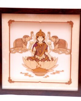 Wooden Painiting Saraswathi