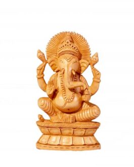 Wooden Ganesh