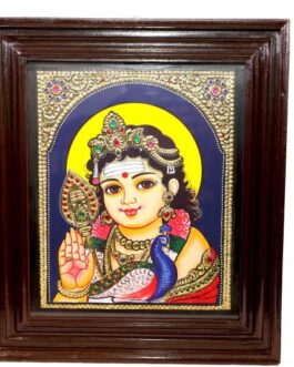 Tanjore painting murugan