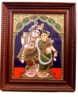 Tanjore painting Radhakrishnan