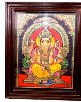 Tanjore painting Ganesh