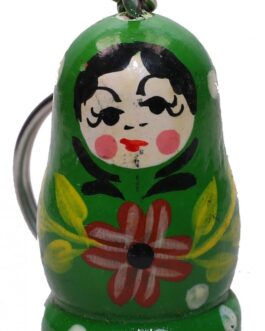 Wooden Key Chain Painted