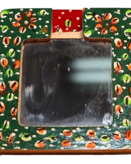 Wooden Mirror Painted