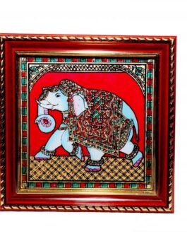 Glass painting Elephant