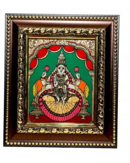 Lakshmi Glass painting