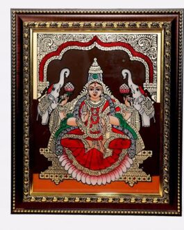 Glass painting Lakshmi