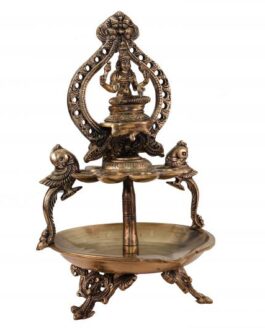 BRASS LAKSHMI LAMP