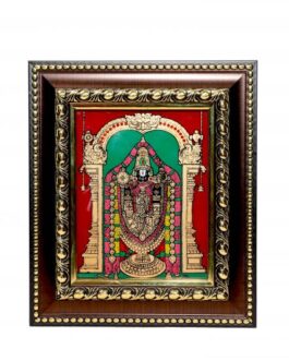 Lord Balaji Glass Painting