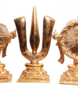 Bronze Changu chakram namam