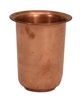 Copper glass tumbler