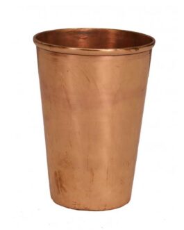 Copper glass tumbler