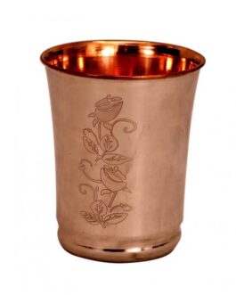 Copper design tumbler