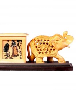 Pen Stand with Elephant