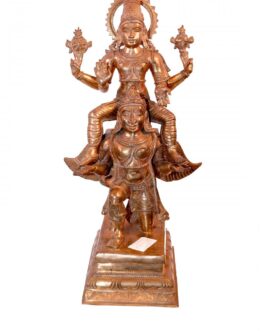 Bronze Garuda Vagana Vishnu