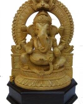 Wooden  Ganesh