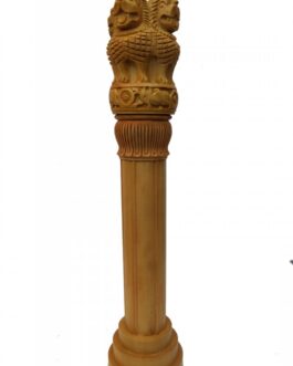 Wooden Ashoka Pillar