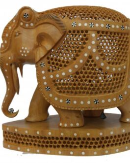 Wooden Inlaid  Elephant
