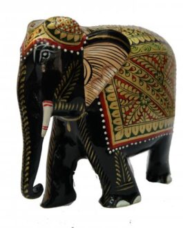 Wooden Painted Elephant