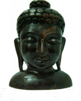 Red sandal Buddha head