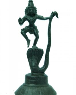 Brass Oxidised Kalinga krishna