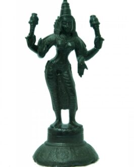 Brass Oxidised Lakshmi