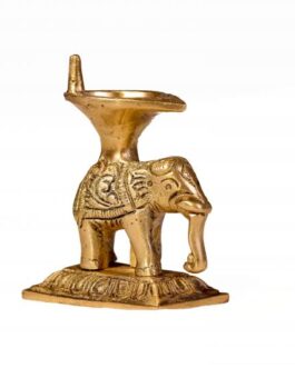 Brass Elephant lamp