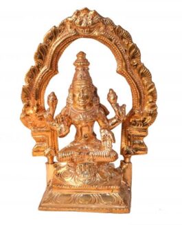 Bronze Sitting Lakshmi