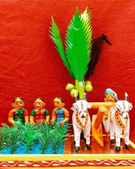 Kondapalli Toys Farmer Set