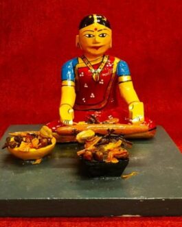 Cooking women Kondapalli Toys