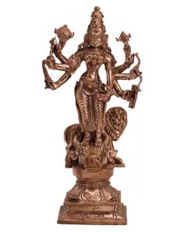 Bronze Patheeswaram Durgai