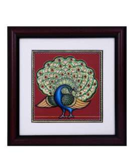 Tanjore Painting Peacock