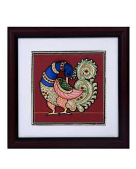 Tanjore Painting Peacock
