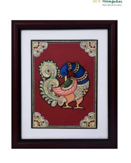 Tanjore Painting Peacock