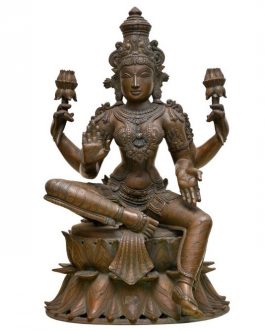Bronze Lakshmi Sitting